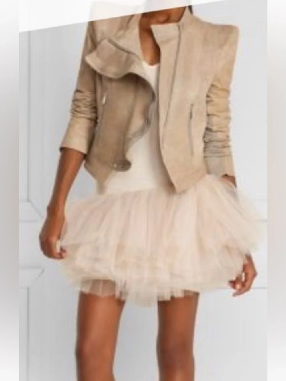 BCBGMaxAzria Blush tutu tulle dress - Picture 2 of 4